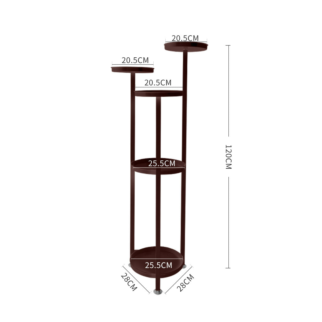 Levede Plant Stand Outdoor Indoor Flower Bronze Large-2006732929128075266