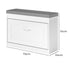 Levede 75cm Shoe Rack Storage Cabinet Bench Cosy Padded Seat Organiser Cupboard-2050056774161141762