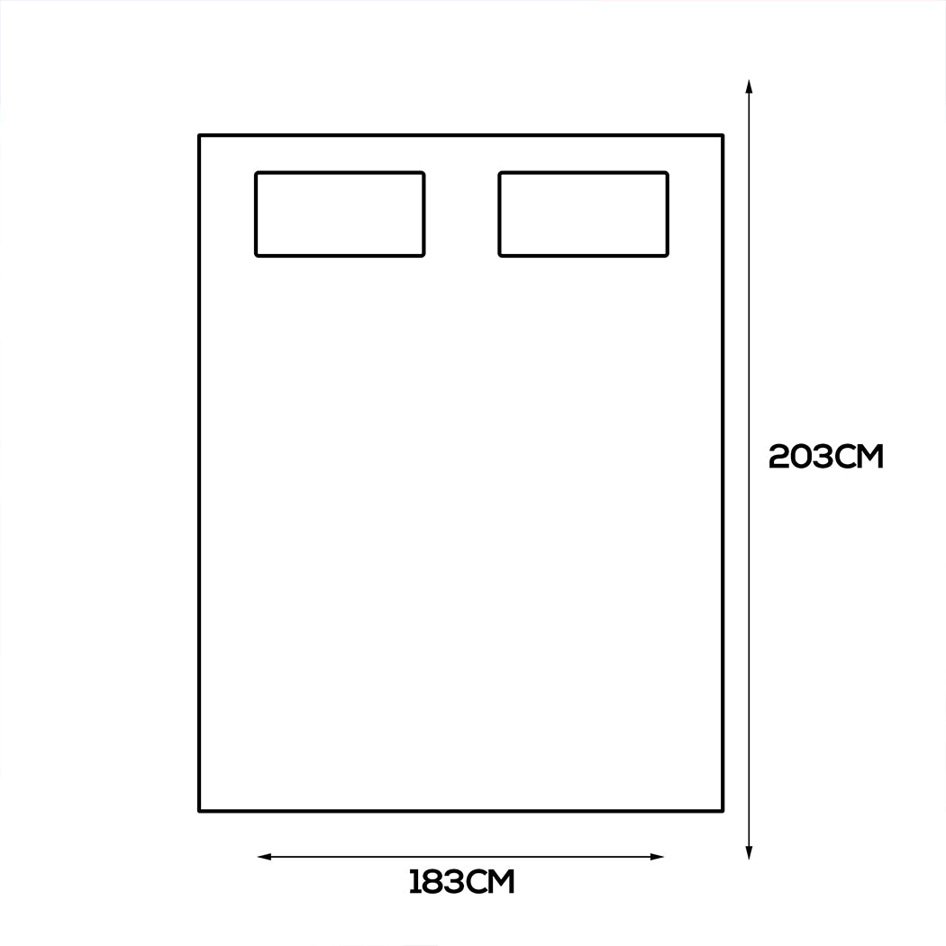Dreamz Bamboo Pillowtop Mattress Topper King-1864184429413535746