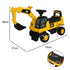 Kids ride on excavator-1942353657727160322