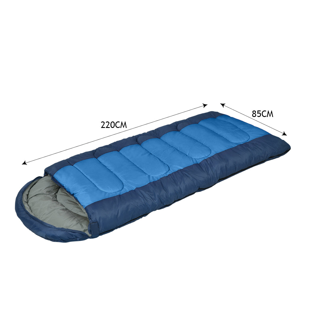 Mountview Sleeping Bag Outdoor Camping Blue-1894516812738072578