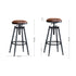 Levede 4x Bar Stools Industrial Kitchen-2006733237564608514