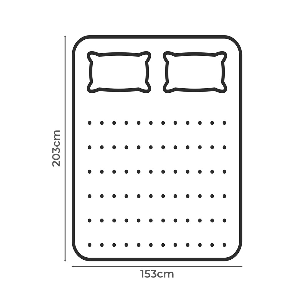 Dreamz Pillowtop Mattress Topper thickness 5cm-2006732830742286338