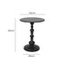 Levede Side Table Vintage End Round Black-2029387286042513410