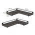 Levede Floating Shelves 2Pcs DIY Corner Wall Shelf Storage Display Rack Bedroom-2050059024489123842