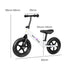 BoPeep Kids Balance Bike Ride On Toys White-2006733050679005186