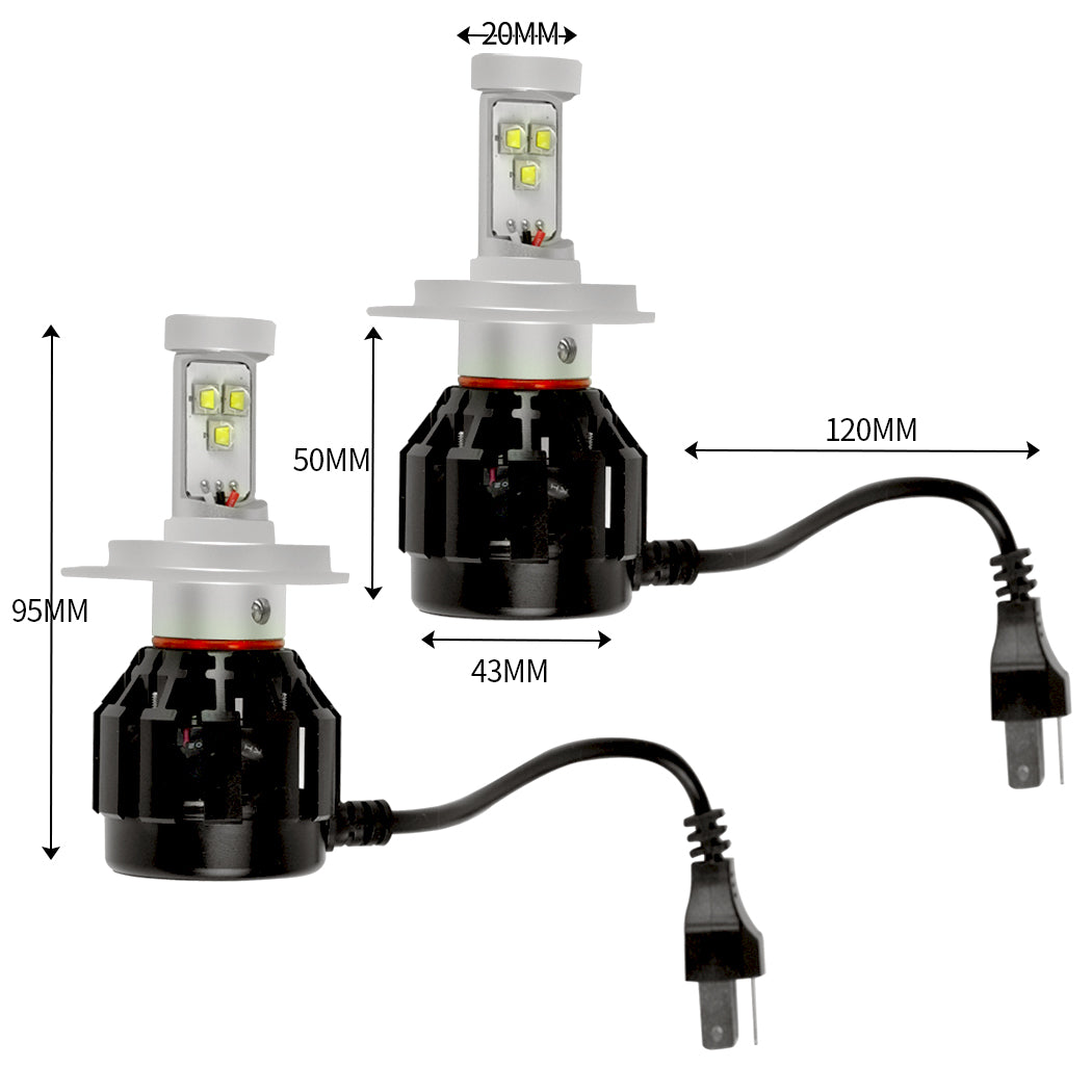 4 Side Cree LED Car Headlight 160W 2500LM-1864184591322058754