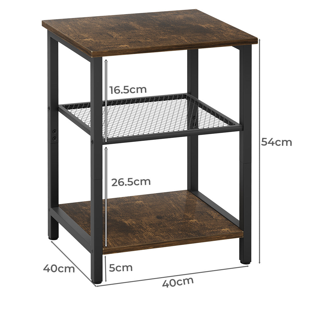 Levede 3-tier side table