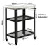 Levede Outdoor Kitchen Cart Mobile BBQ Grill Trolley Stainless Steel Prep Table-2050059021725077506