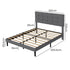 Levede Bed Frame Upholstered Platform Mattress Base Queen-2050056908265623554