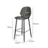 Levede 2x Bar Stool Barstools Counter Grey-2006733275812466690