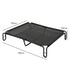Pawz Elevated Dog Bed M Breathable Mesh Cooling for Indoor Outdoor Black-2100034991567278082