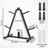 Centra Weight Plate Storage Rack Barbell Holder Stand 250KG Home Gym Fitness-2072893534054256642