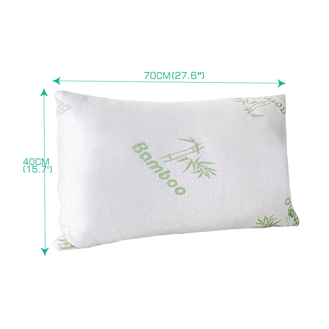 DreamZ 2x Memory Foam Pillow Bamboo-2025742036262588418