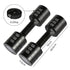 Centra A Pair Of 1KG To 5KG Dumbbells Black