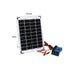12V 10W Solar Panel Kit Mono Caravan-1864184631604154370