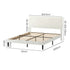 Levede Queen Bed Frame Upholstered Adjustable Headboard Platform Mattress Base-2050056771749416962