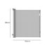 BoPeep Retractable Baby Safety Gates 150cm Grey 150 cm-2029387267486912514