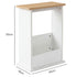 Levede Slim Side Table Magazine Rack Narrow Sofa End Table Storage Living Room-2061251865856839682