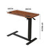 Levede Mobile Standing Desk Foldable Brown Fold-2006733138214129666
