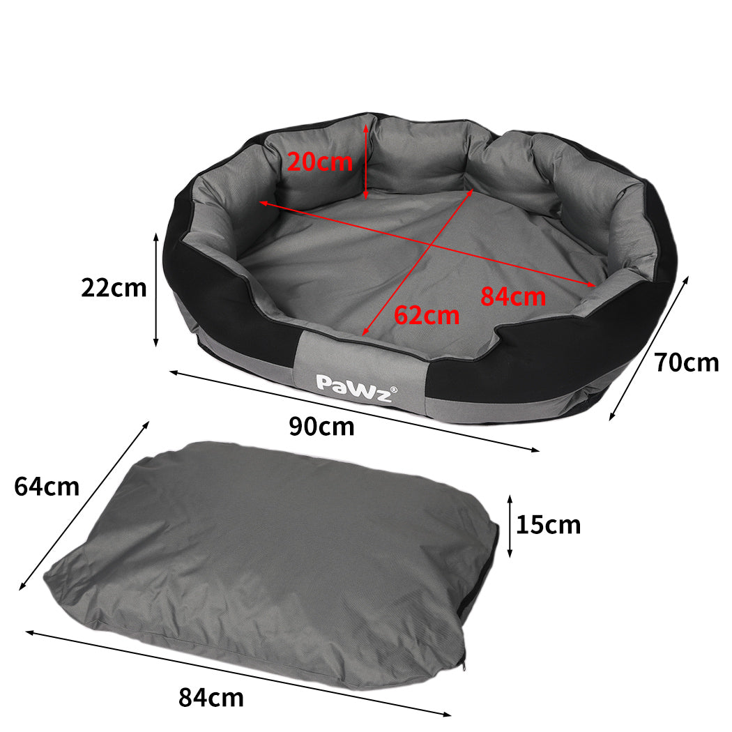 PaWz Waterproof Pet Dog Calming Bed Medium-1864184535831416834