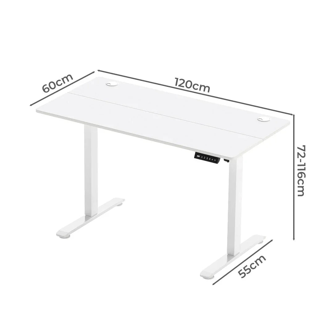 Levede Electric Standing Desk Height Adjustable 120cm-2050056894491529218
