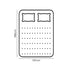 Dreamz Pillowtop Mattress Topper thickness 5cm-2006732830222192642
