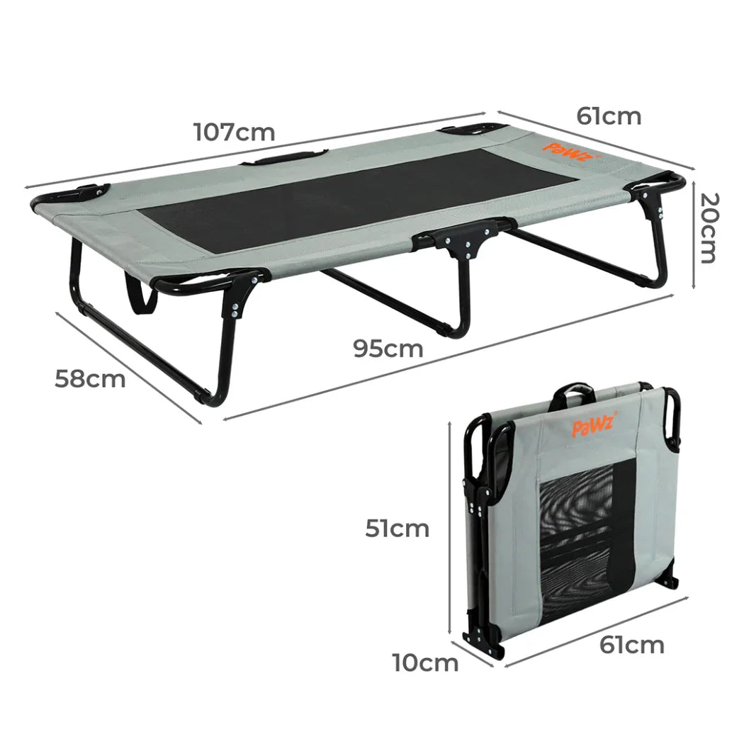 Pawz Pet Elevated Bed Dog Raised Trampoline Foldable Large L Size-2006732710206377986