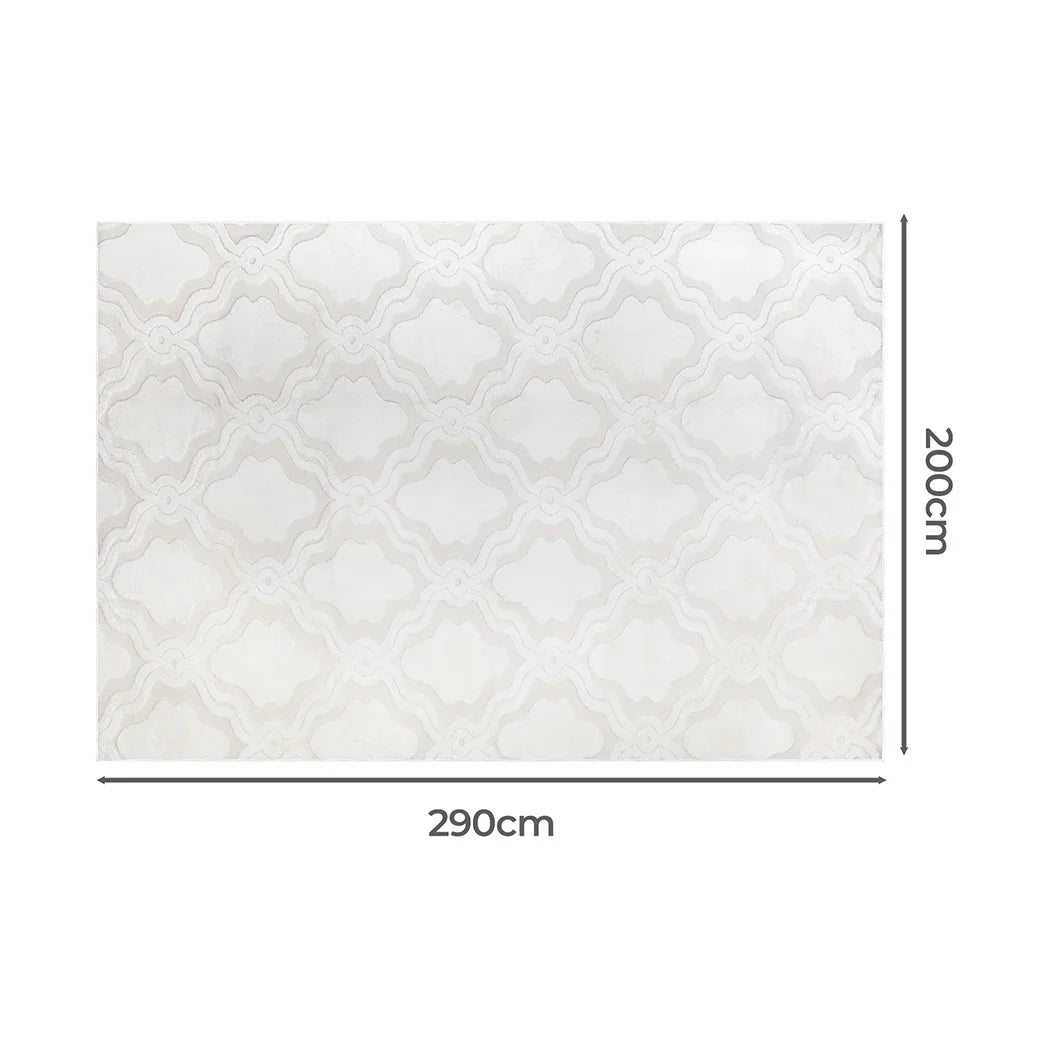 Marlow Floor Rugs Soft Shaggy 10mm Pile 200x290-2018816878801195010