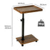 Levede C Shaped Side Table Height Adjustable Rolling 360° Swivel Top End Table-2072893557752074242