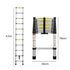 Traderight Multipurpose Ladder Telescopic 3.2M Silver 3.2 Meter-2018816847440384002