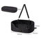 Pawz Dog Car Seat  Pet Car Seat Elevated 10cm Plush Oxford Black-2100034988404772866