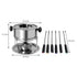 Toque Classic Fondue Set 12pcs Stainless-2006733054411935746