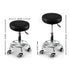 2x Levede Swivel Salon Barstool Hairdressing Black-1864184632992468994
