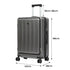 Slimbridge 26"Luggage Trolley Travel Suitcase-1894516770090389506