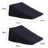 Cool Gel Memory Foam Bed Wedge Pillow Black 25+30-2029387257009541122