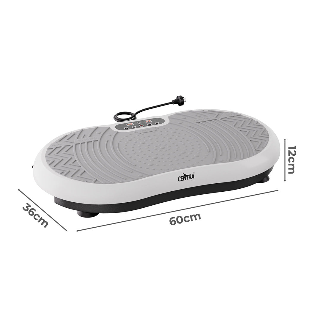 Centra Vibration Plate Train Exercise Machine White-1919892818109796354