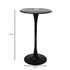 Levede 2x Round Bar Table Pub Tables Black-2018816908509450242