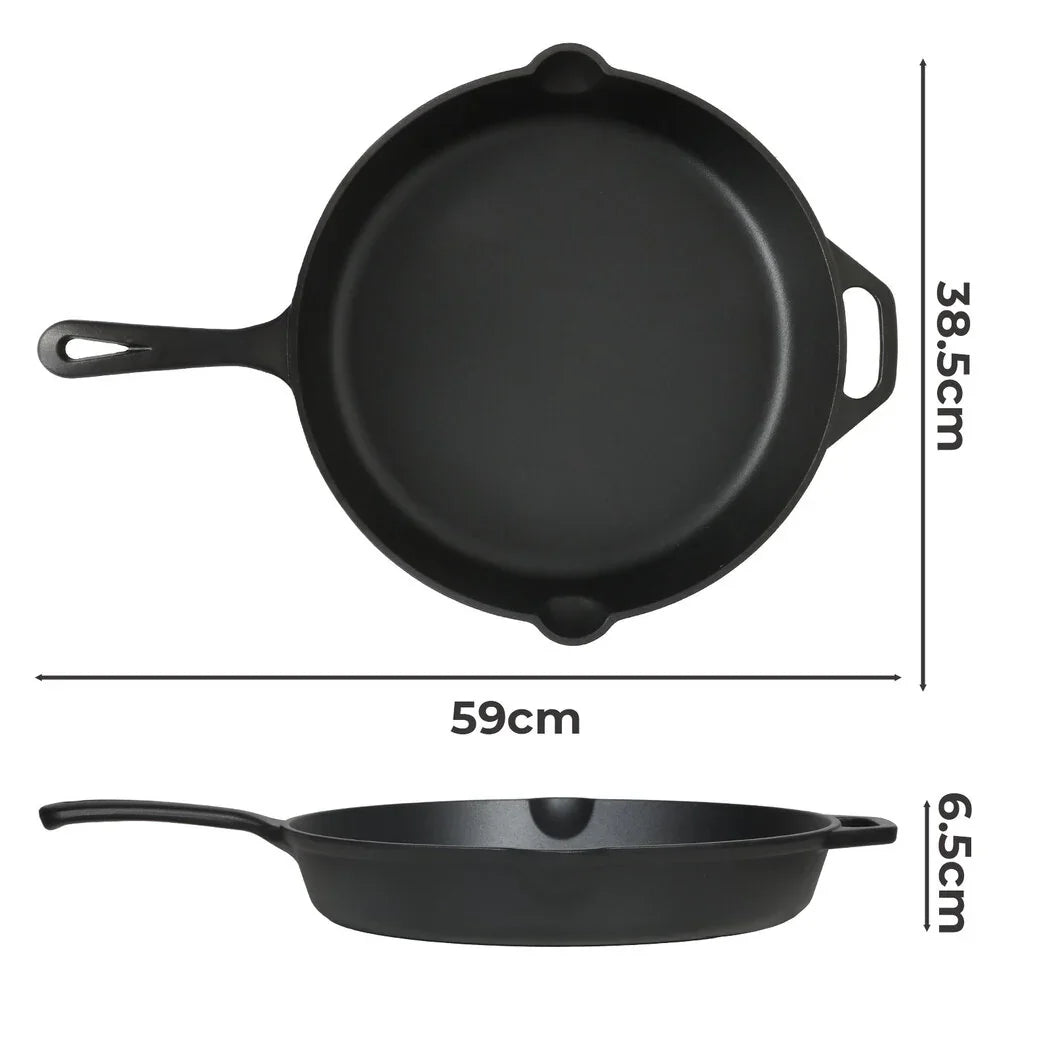 Toque Non Stick Frying Pan Cast Iron Steak Skillet-2050056916327075842