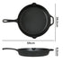 Toque Non Stick Frying Pan Cast Iron Steak Skillet-2050056916327075842