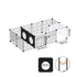 Pawz 16 Panels Guinea Pig Pet Playpen Small Pets Fence-2050056917224656898