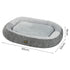 Pawz Pet Bed Washable Plush Orthopedic Soft Non Slip-2050056796227375106
