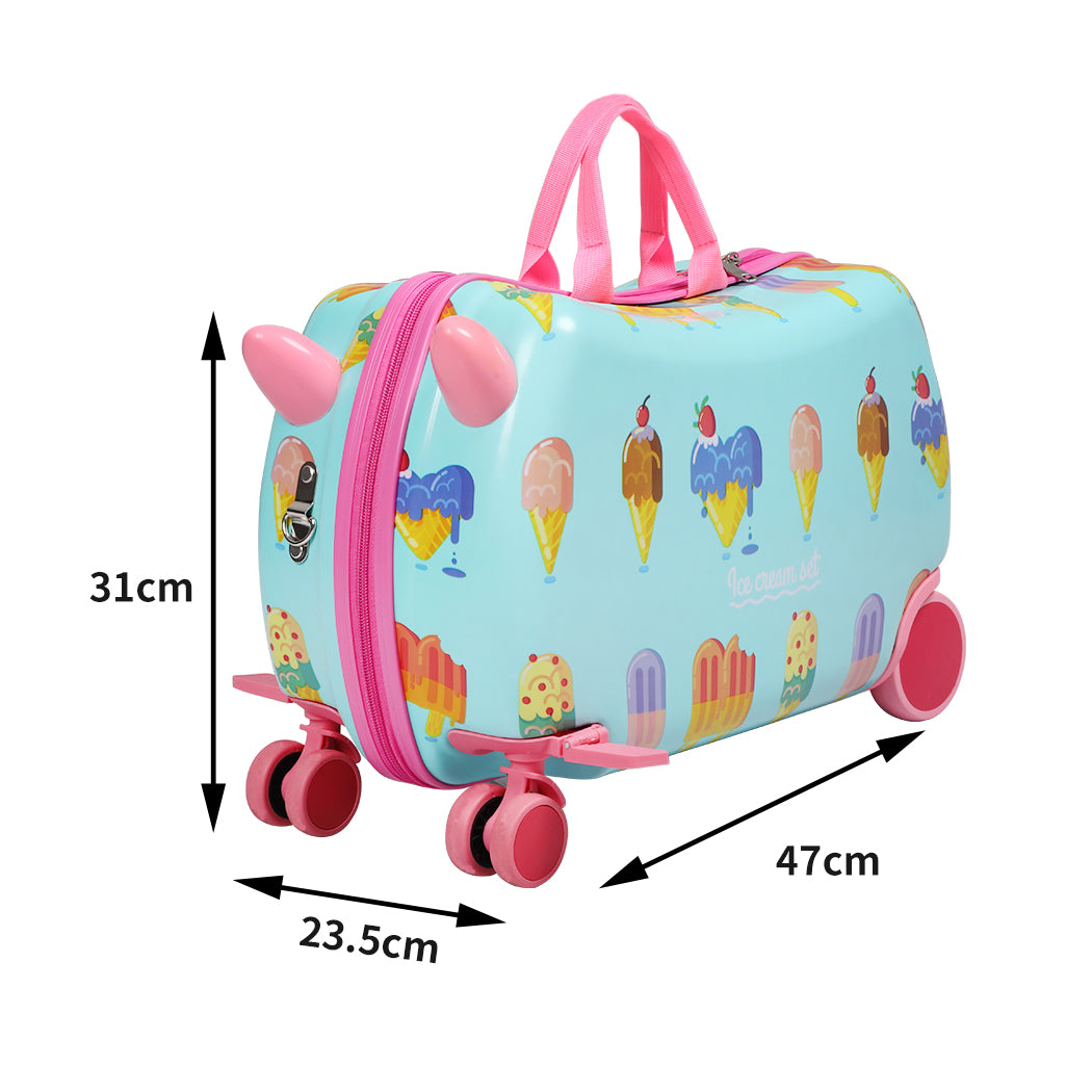 BoPeep Kids Ride On Suitcase Children-1864184323779989506