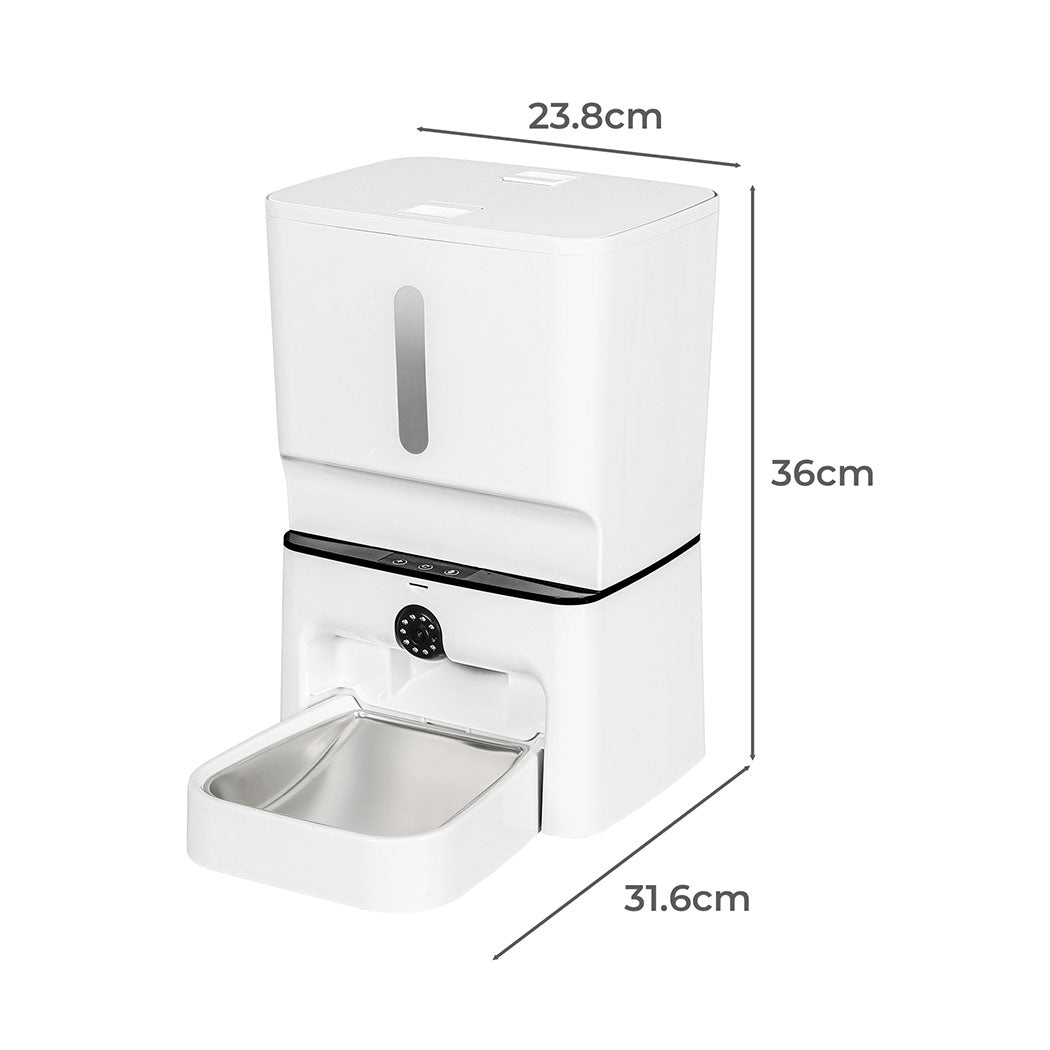 Pawz 2-in-1 Automatic Pet Feeder Wifi Camera Laser Toy-1937319822622855170