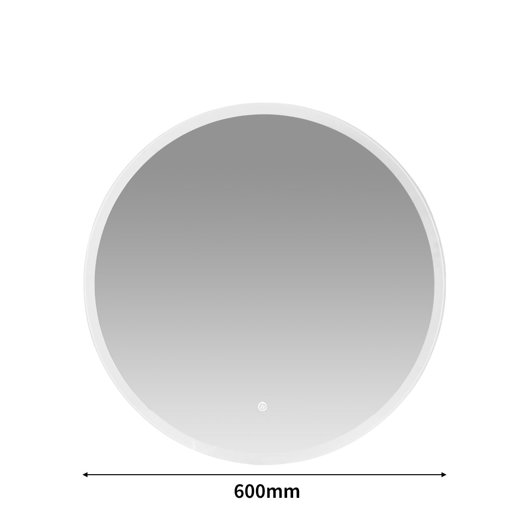 EMITTO LED Wall Mirror Round Anti-fog 60CM-2065254621449949186