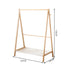 Levede Clothes Rack Wooden Wardrobe Natural-2006733282464632834