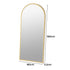 Yezi Floor Mirror Full Length Mirrors 1.8M Gold White-1886651051965288450