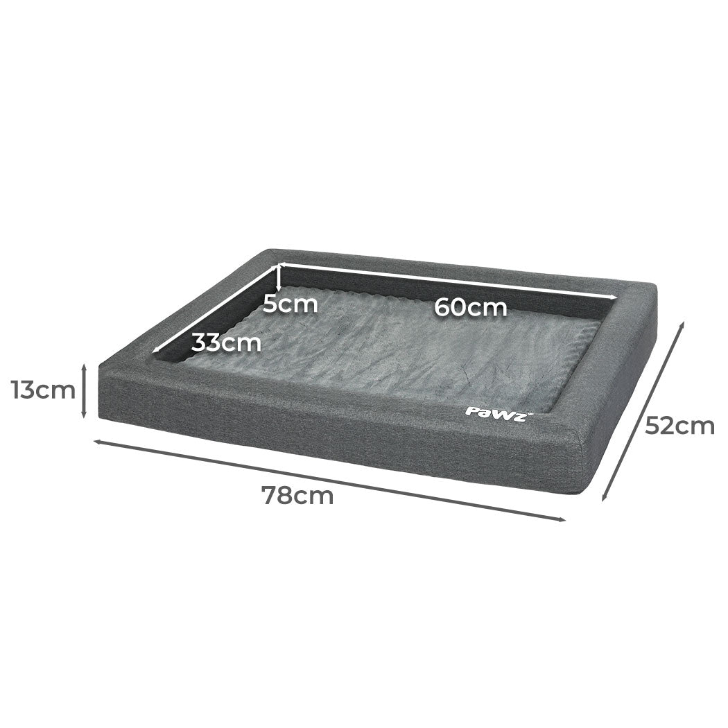 PaWz Memory Foam Pet Bed Calming Dog M Medium-2018816702921445378