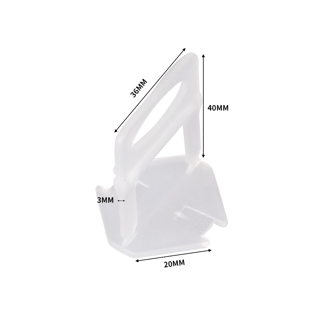 1000x 3MM Tile Leveling System Clips-1864184572447690754