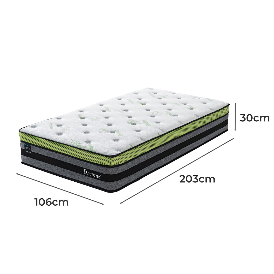 Dreamz King single Cooling Mattress Pocket-2006733094777917442